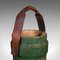 English Victorian Household Carry in Canvas and Leather, 1900s 6