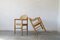 Brutalist Pine Wood Dining Chairs attributed to Rainer Daumiller for Hirtshals Savvaerk, Set of 2 4