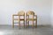 Brutalist Pine Wood Dining Chairs attributed to Rainer Daumiller for Hirtshals Savvaerk, Set of 2 1