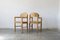 Brutalist Pine Wood Dining Chairs attributed to Rainer Daumiller for Hirtshals Savvaerk, Set of 2, Image 1