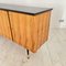Mid-Century Italian Sideboard in Ash and Black Lacquered Wood, 1950s 6