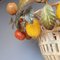 Lampada a sospensione Fruit Basket in metallo attribuita a Lucienne Monique, Italia, anni '60, Immagine 5