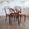 No. 214 R Chairs by Michael Thonet for Thonet, 1970s, Set of 4 3