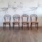 No. 214 R Chairs by Michael Thonet for Thonet, 1970s, Set of 4 1