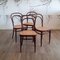 No. 214 R Chairs by Michael Thonet for Thonet, 1970s, Set of 4 2