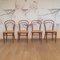 No. 214 R Chairs by Michael Thonet for Thonet, 1970s, Set of 4 1
