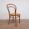 No. 214 R Chairs by Michael Thonet for Thonet, 1970s, Set of 4 6