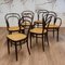 No. 214 Chairs by Michael Thonet for Thonet, 1980s, Set of 6 3