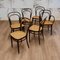 No. 214 Chairs by Michael Thonet for Thonet, 1980s, Set of 6 2
