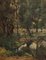 Jules Crosnier, Prairie aux environs de Genève, 1893, Acuarela y Gouache sobre lienzo, Enmarcado, Imagen 2