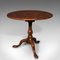 English Georgian Tilt Top Table in Mahogany, 1760s 4