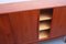 Credenza in teak con ante scorrevoli, 1965, Immagine 6