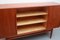 Credenza in teak con ante scorrevoli, 1965, Immagine 11