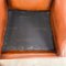 Vintage Muylaert Wingback Armchair in Sheep Leather 9