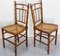 Vintage French Napoleon III Caned Beech Chairs, 1800s, Set of 4 7