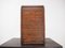 Vintage Wooden Tambour Suitcase Cabinet, 1930 2
