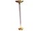 Italian Floor Lamp in Acrylic Glass and Brass, 1970s, Image 1