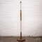 Tall Mid-Century Teak and Brass Floor Lamp, 1960s 2