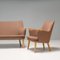 Ch72 Sofa and Chairs attributed to Hans J. Wegner for Carl Hansen & Son, 2010s, Set of 3 3
