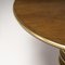 Round Oak and Brass Dining Table by Julian Chichester, Madrid, Image 3