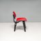 Chaise de Salle à Manger DCW Rouge et Noire par Charles & Ray Eames pour Herman Miller, 2004 4