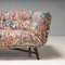 Geblümtes, getuftetes 2,5-Sitzer Sofa aus Stoff von Roche Bobois 5