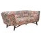Geblümtes, getuftetes 2,5-Sitzer Sofa aus Stoff von Roche Bobois 1