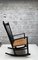 Rocking Chair Modèle No. j.16 attribué à Hans Wegner pour FDB Møbler, Danemark, 1958 5