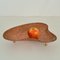 Kidney Shape Copper Decorative Bowl, 1950s 2