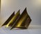 Gothic III Brass Sculptural Modernist Sconce from Lyfa, 1960s, Image 2