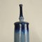 Tall Sculptural Studio Pottery Vases in Blue and Brown, 1990s, Set of 2, Image 11
