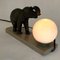 Art Deco Elephant Table Lamp, 1930s 7