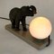 Lampe de Bureau Éléphant Art Déco, 1930s 7