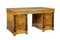 Mid-Century Scandinavian Birch Pedestal Desk, 1940s 1