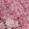 Alfombra de pasillo estrecha turca de lana en rosa sobreteñido, años 70, Imagen 5