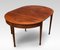 Mahogany D-End Dining Table 1