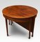 Mahogany D-End Dining Table 3