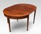Mahogany D-End Dining Table 4