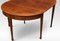 Mahogany D-End Dining Table 5