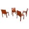 CAB Dining Chairs attributed to Mario Bellini for Cassina, 1980s, Set of 4 1