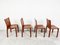 CAB Dining Chairs attributed to Mario Bellini for Cassina, 1980s, Set of 4 4