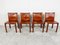 CAB Dining Chairs attributed to Mario Bellini for Cassina, 1980s, Set of 4 2