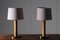 Brass & Bamboo Table Lamps from Hans-Agne Jakobsson, 1970s, Set of 2 10