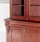 Tall Victorian Dresser with Original Glazing and Red Brown Lacquer 2