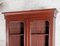 Tall Victorian Dresser with Original Glazing and Red Brown Lacquer 3