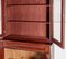 Cómoda victoriana alta con acristalamiento original y laca en marrón rojo, Imagen 6