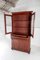 Tall Victorian Dresser with Original Glazing and Red Brown Lacquer 10