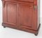 Tall Victorian Dresser with Original Glazing and Red Brown Lacquer 4
