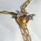 Lange Französische Halskette aus 18 Karat Gelbgold mit Saphir, Diamanten & Rubinen, 20. Jh., 1890er 12