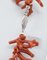 Retro Italian Coral Branches Necklace, 1950s 3